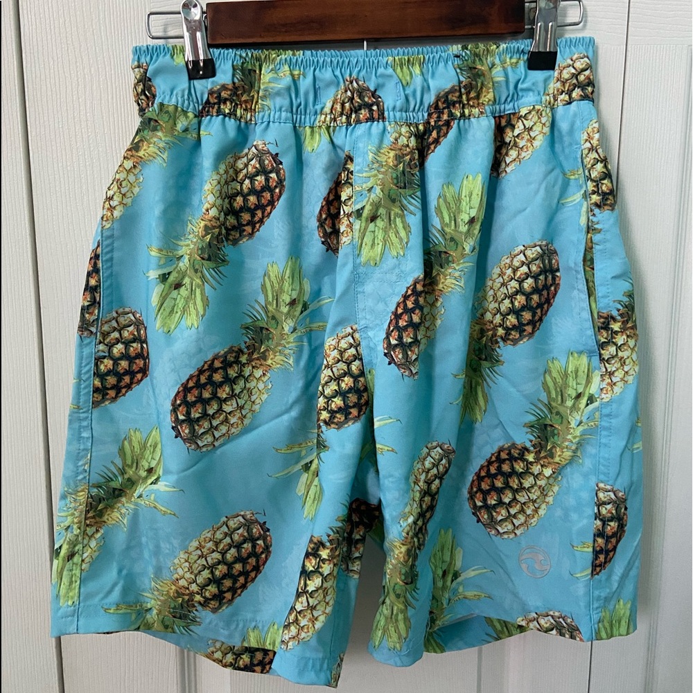 Ocean Current Brand Pineapple Swim Shorts